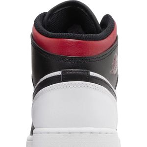 Nike Air Jordan 1 Mid GS Gym Red Black Toe - Sneaker - DQ8423-106 - Maat 36.5