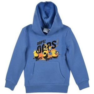 Minion sweater / hoodie - blauw - maat 92/98 (3 jaar)