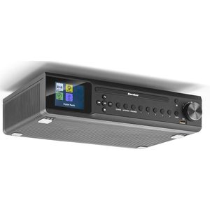 Onderbouwkeukenradio met CD-speler en Bluetooth - DAB+/FM-radio met wekker en USB-aansluiting