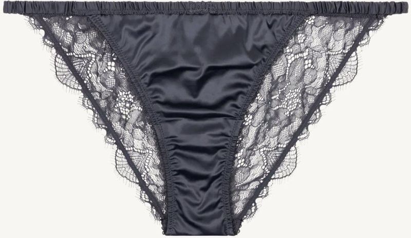 LOVE Stories - Wild Rose - Slip - Donkergrijs - Gerecycled Materiaal