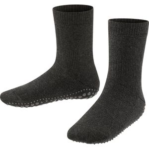 FALKE Catspads antislip noppen katoen merinowol huissokken kinderen grijs - Matt 39-42