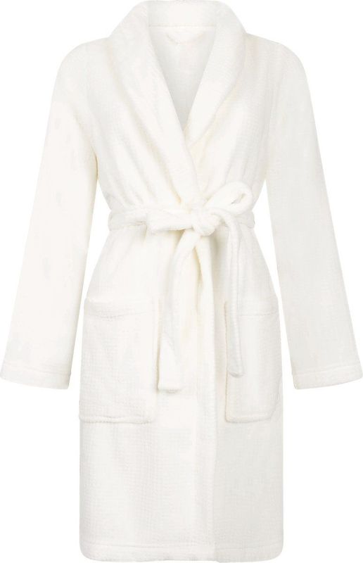 Hunkemöller - Badjas - Wit - Fleece