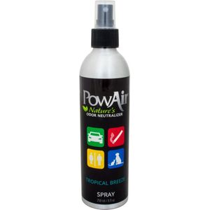 PowAir Spray - Tropical Breeze - Geurverwijderaar - Katten stank verwijderaar - 250 ml