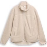 Tom Tailor - Regular Teddyjack - Damesjack - Effen - Met Steekzakken Opzij