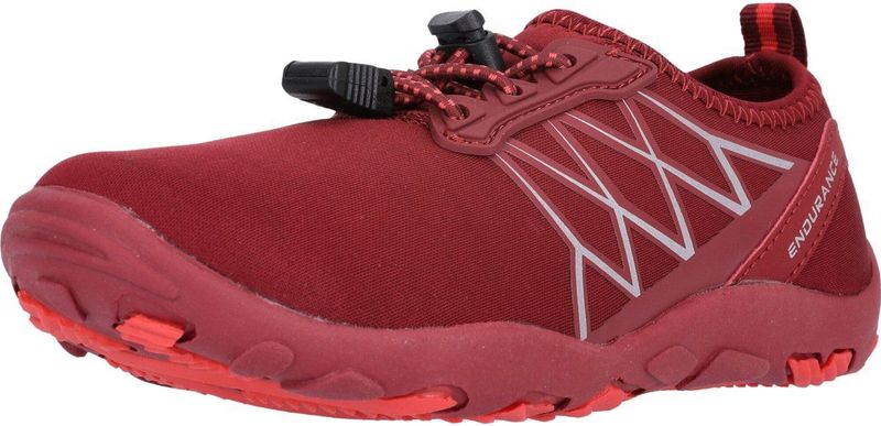 ENDURANCE - Diweit - Badslippers - Grijs/Rood