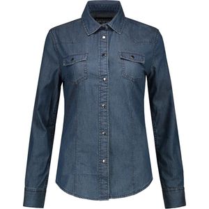 L&S Denim Shirt LS for her