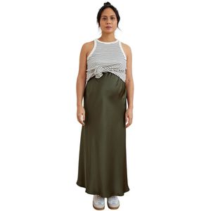 Vertbaudet - Lange Zwangerschapsrok - Satijnen Effect