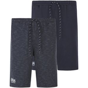 Jan Vanderstorm - JORNRIK - Sweat Bermuda - Donkerblauw - Dubbel Pak