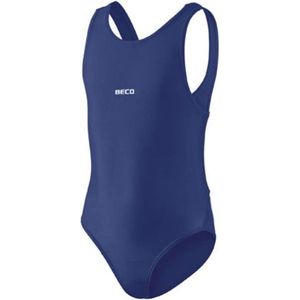 BECO Badpak - Meisjes - Polyamide/elastaan - Donkerblauw - Maat 116