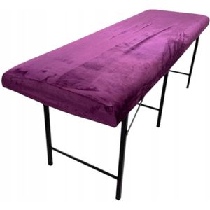 Cosmetische Massagetafelhoes 70x190x15 cm - Elastisch Velours