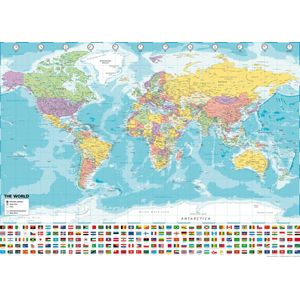 Anwb wereldkaart plano - kopen? | o.a. Whitheboards | beslist.nl