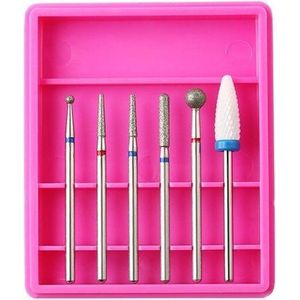 Keramische Frees - Nagel Frees - Keramische nagelboortjes - Pedicure en Manicure - Nagelfrees Bitje - Nagelboortjes - Keramische Nail Boren Set - 6 Stuks (2)