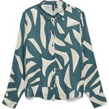 VERO MODA - VMCINDY REGINA LS SHIRT WVN GA - Dames - Blouses