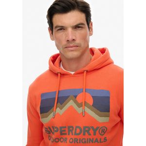 Superdry - Great Outdoors hoodie met relaxte pasvorm - Heren - Hoodies