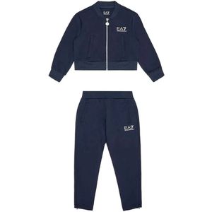 EA7 - VENTUS7 - Trainingspak - Marineblauw - Technische Stof