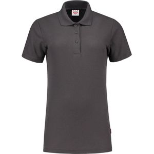 Tricorp poloshirt slim-fit dames - Casual - 201006 - donkergrijs - maat L