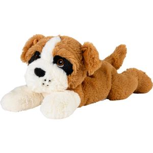 Warmies mini Bulldog - warmteknuffel hond - opwarmknuffel voor magnetron en oven - heatpack hond
