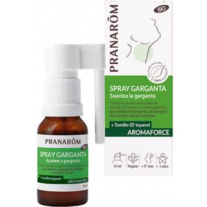 Pranarom - Aromaforce - Keelspray - Essentiële Oliën