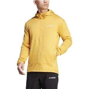 Adidas Terrex Xperior Light Fleece Fleece Voering Met Ritssluiting Geel L Man