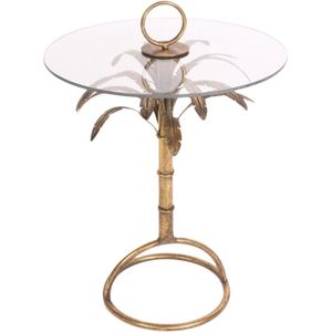 Baroque - Tafel - Tafel bijzet Palm leaves - Iron