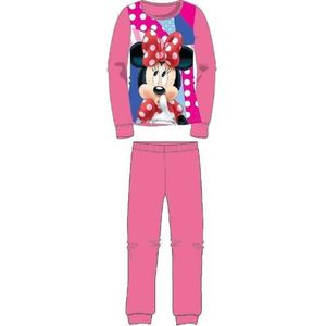 Disney Minnie Mouse - Pyjama - Donkerroze - Kinderpyjama - maat 116