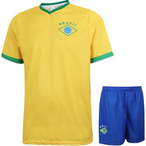 Voetbaltenue - Brazilie - Shirt en Broekje - Kinderen en Volwassenen