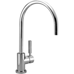 Dornbracht Tara Classic 1-gats keukenkraan m. hendel rechts 235mm platina-mat 3381588806