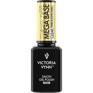 Victoria Vynn – Mega Base Clear 15 ml - rubberbase transparant - gellak - gelpolish - gel - lak - polish - gelnagels - nagels - manicure - nagelverzorging -