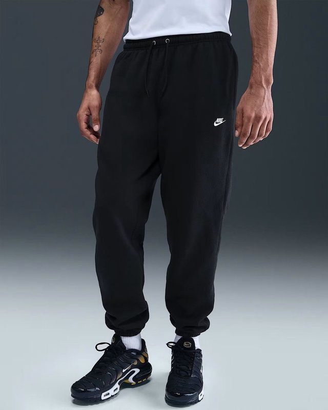 NIKE - m nk club bb cuff pant - Sport Joggingbroek - Grijs