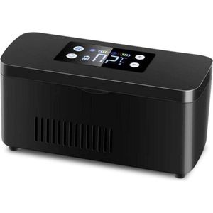 Luxe Koeltas – Voor Medicijnen – Medische Koelbox – Insuline Etui – Diabetes Tas – Auto Koelkast – Frigobox – Grote Capaciteit – 7800mAh – Zwart