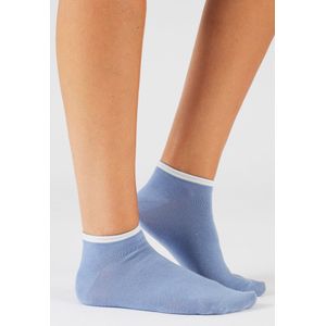 Damart - Set van 3 mooie sokken - Dames - Blauw - 36/38