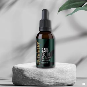 Dutch Hemp - CBD-olie - 2,5% - 30 ml - Full Spectrum