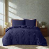 Dekbedovertrek - Grijs - Katoen - 2-Persoons