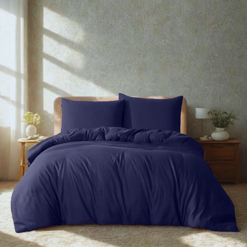 Dekbedovertrek - Grijs - Katoen - 2-Persoons