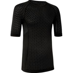 GripGrab - Expert Seamless Korte Mouw Zomer Fiets Base Layer Zweethemd - Zwart - Unisex - Maat XS/S