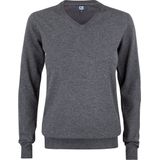 Cutter & Buck Oakville V-neck Dames 355419 - Antraciet Melange