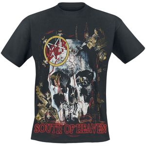 Slayer South of heaven Heren T-shirt - zwart - S
