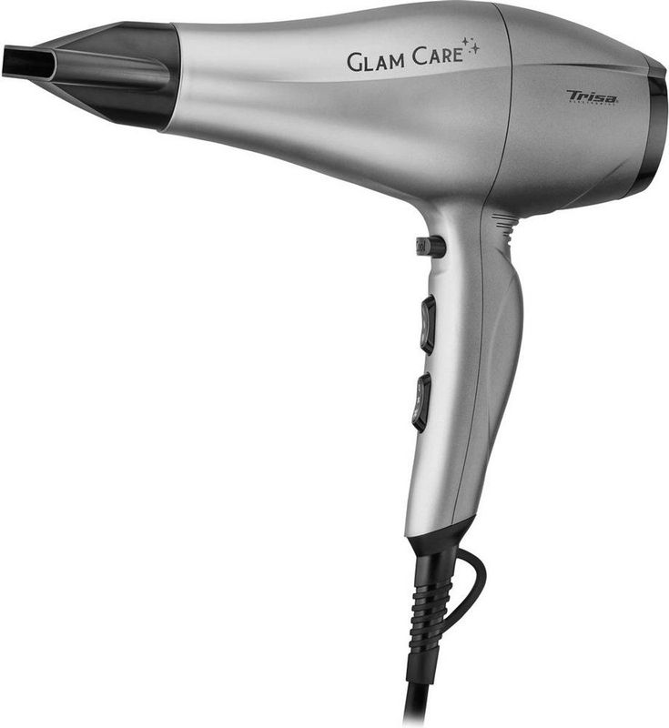 Trisa - Glam Care - Haardroger - Ionenfunctie - Cool Shot-functie - Inclusief Diffusor en Onduleermondstuk