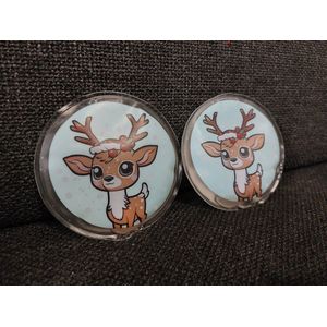 Kerst Handwarmers - Set van 2 stuks - Herbruikbare Warmtepads - Winter Handenwarmers