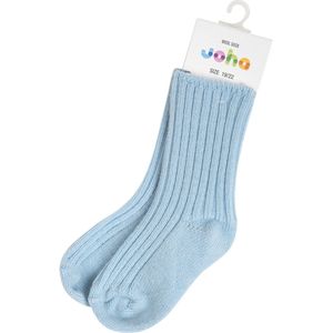 Joha Kinder Socken Wollsocken Hellblau-31-34