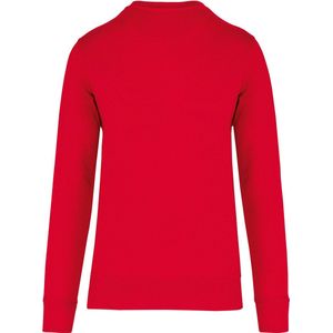 Sweatshirt Unisex S Kariban Ronde hals Lange mouw Red 85% Katoen, 15% Polyester