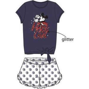 Disney Minnie Mouse set - navy/wit - maat 98 (3 jaar)