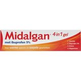 Midalgan - 4 in 1 Gel - 100 gr - Met 5% Ibuprofen