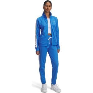 Dames Tricot Tracksuit – Trainingspak in Shaded Fuchsia