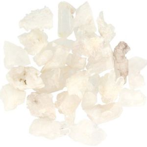 Bergkristal A Brazilië 250 gr. ruwe clustertjes/puntjes