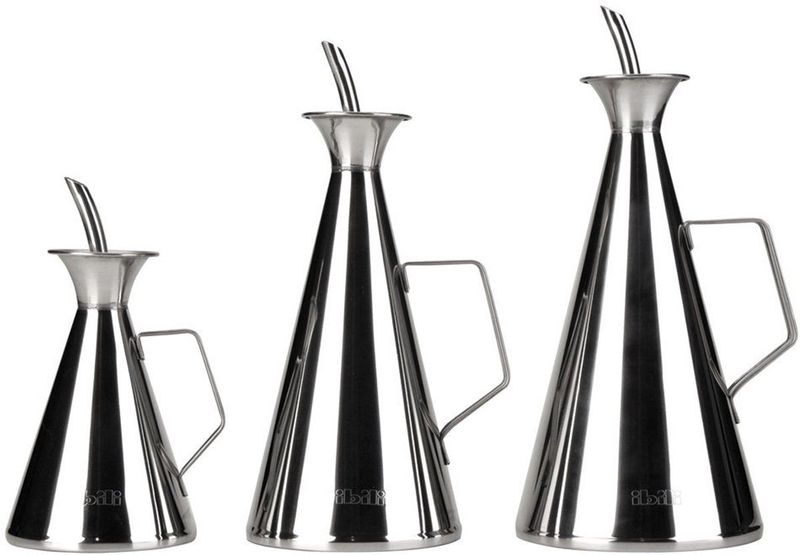 Ibili - Anti-drup Oliekan - Zilver - 250ml