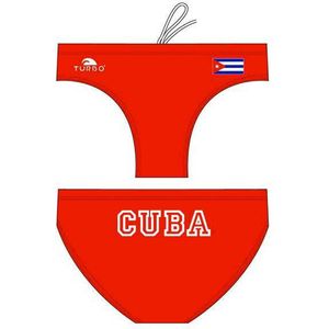 Turbo Cuba Zwemslip Rood M Man