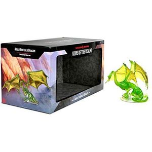 D&D Icons of the Realms Adult Emerald Dragon