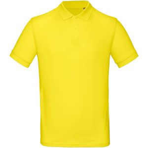 B&C Men's organic polo shirt CGPM430 - Solar Yellow - M