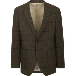 Steppin' Out Colbert Harris Tweed Donkergroen - Maat 52 - Heren blazer